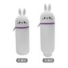 1PCS Kawaii Animals Silicone Telescoping Pencil Case Student Large Capacity Stationery Bag Giraffe/ Bee/Panda Learn Stationery