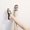 Fashion Women Comfortable Flat Sandals Fashionable Beach Slide Slippers Casual Outdoor Summer Shoes