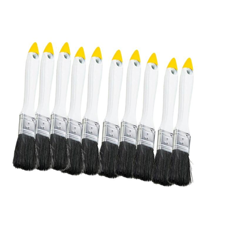 10pcs Brush, Brushes for Painting,, Stain Brushes for Wood, Bristle Paint Brush, Paint Brush, Chip Paint Brushes for Paint