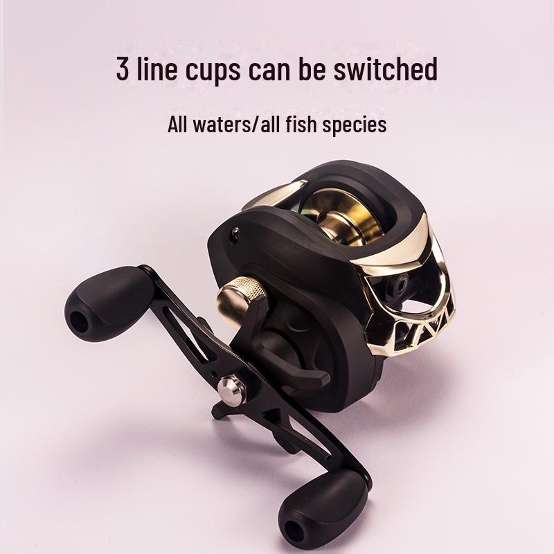 Vodní naviják odolný proti explozi s magnetickou brzdou pro nahazování na velké vzdálenosti, rybaření na mikronávnady, pro leváky i praváky.