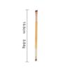 Bamboo Handle Makeup Brush Set: Includes Powder, Concealer, Foundation, Mask, and Eyeshadow Brushes