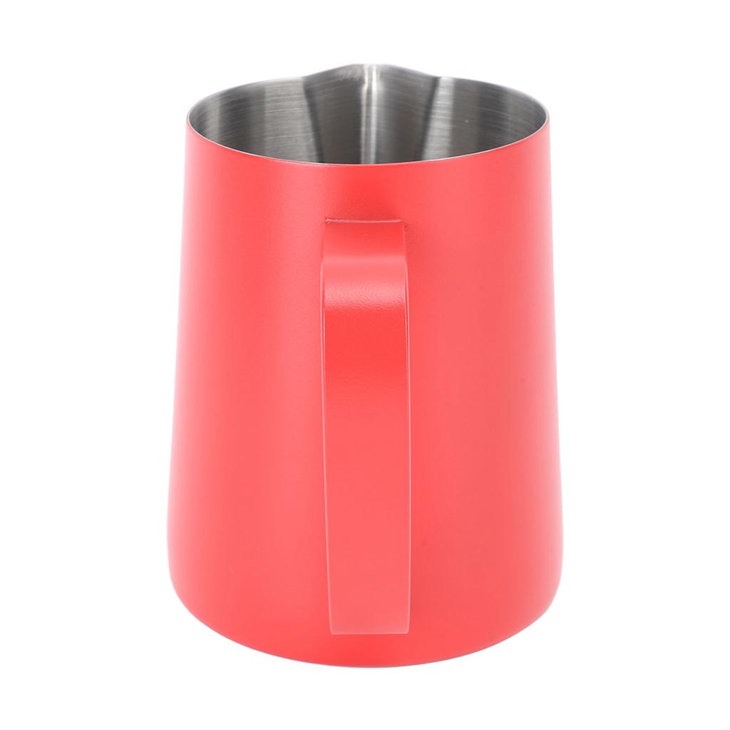 600ML Nádoba na pěnění mléka 304 Nerezová ocel Džbánek na pěnění mléka Špičatá hubička Džbánek na Latte Art s vnitřní stupnicí