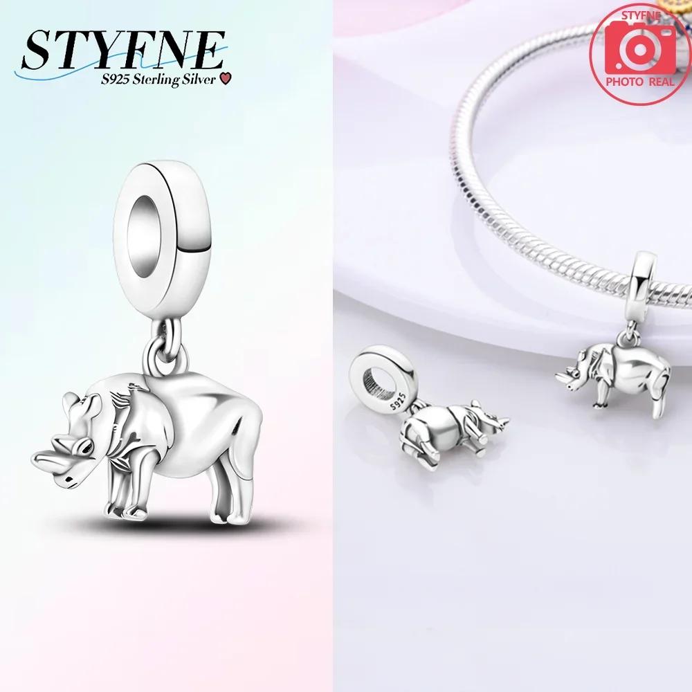 

Charms Original Copper Yellow Bee Zebra Colorful Peacock Rabbit Beads Fit Bracelet Women Jewelry Making Diy Gift Accessory