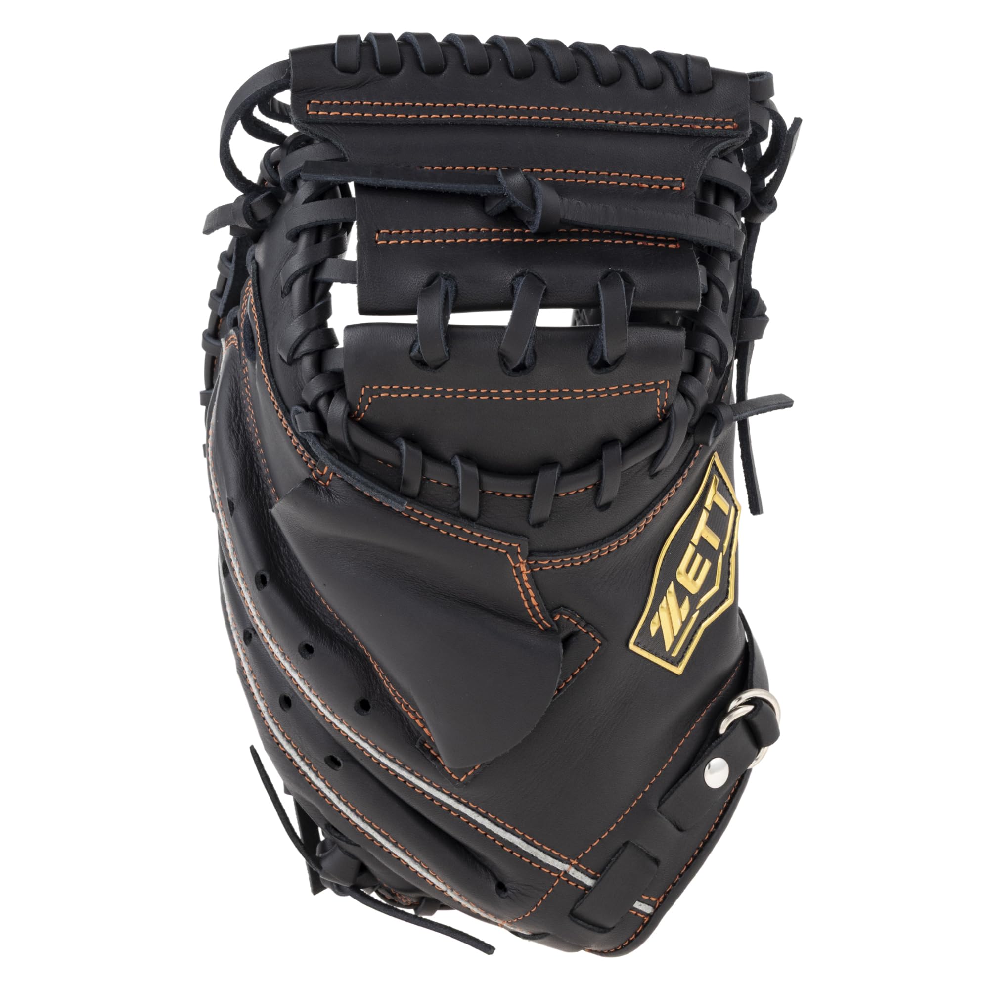 ZETT Soft Baseball Limited for Boys and ZETT Baseball Swallow Sports Catcher s Mitt, Edition, Juniors, Kids, BJC742612, Equipment, (1900 Black) чёрный