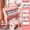 Kinder 37 Tasten Elektronisches Keyboard Klavier Spielzeug Mikrofon Mini Klavier Spielzeug Musikinstrument Pädagogisches Spielzeug für Kinder Geschenke