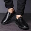 Leder Freizeitschuhe Herren Leicht Handgefertigt Herren Slipper Atmungsaktiv Mode Bequeme Laufschuhe Slipper Fahrschuhe