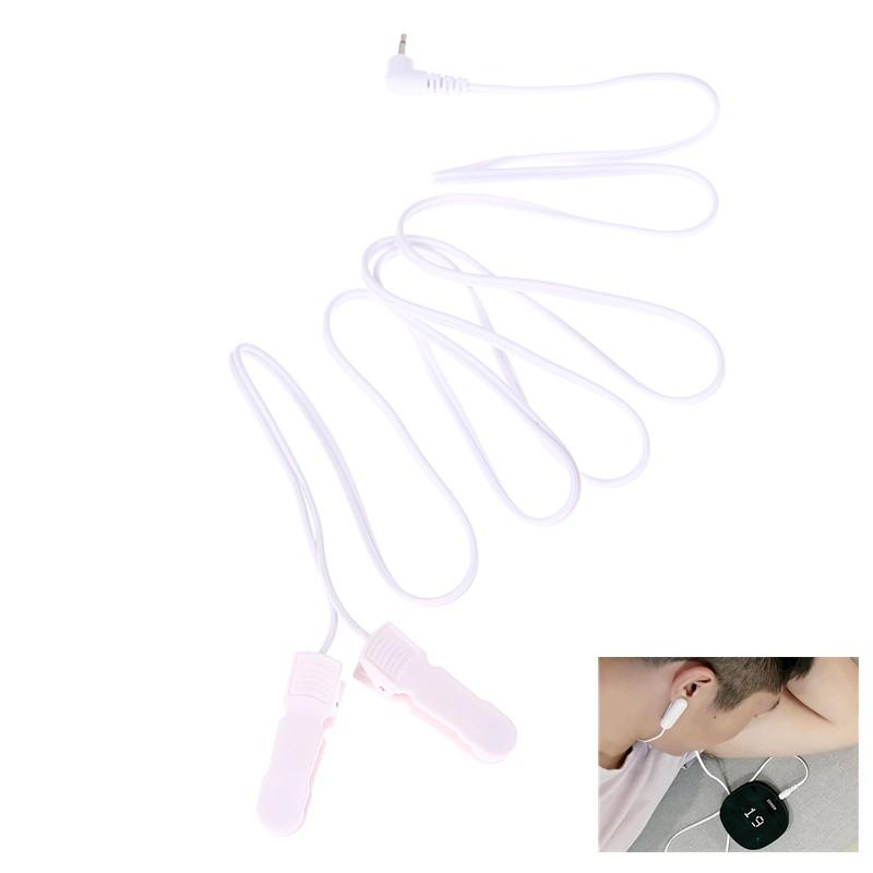 2.0/3.5Mm Ear Clips Connection Cables Conductive Standard Pin Muscle Stimulator Digital Therapy Tens Unit Tool Machine