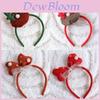 Christmas Deer Headband With Glitter Antlers For Holiday Party Decor And Celebrations