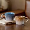 Japanese Retro Glaze Ceramic Mug - Coffee & Water Cup Set
