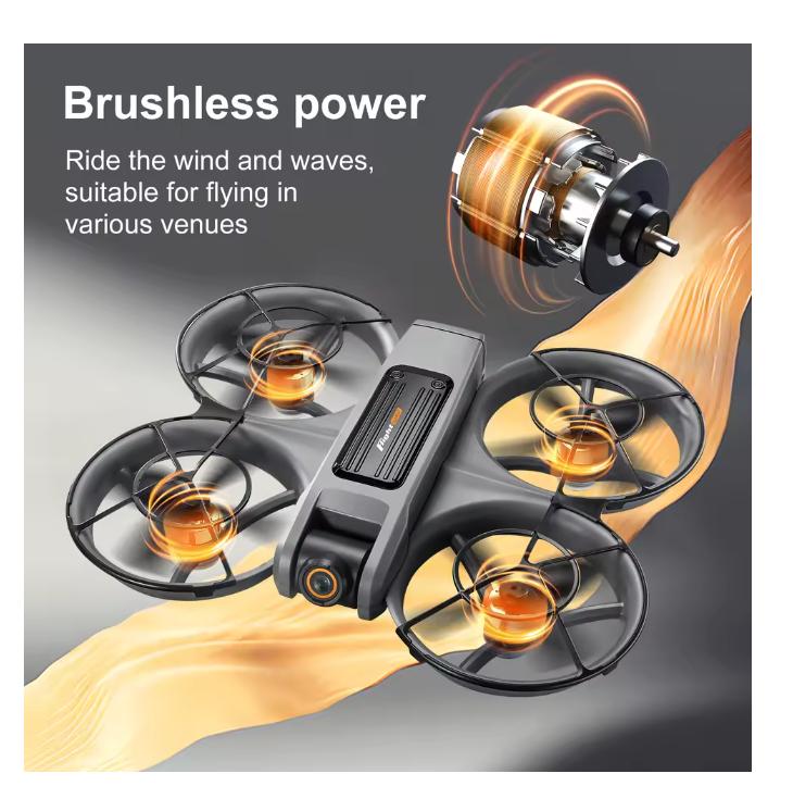 2026 New S156 Drone with Screen Brushless Optical Stream Positioning Quadcopter with Camera FPV Traverser Novice Toy Airplane