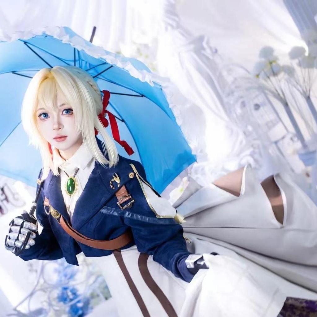 Violet Evergarden Violet Cosplay Costume Outfits Halloween Carnival Suit