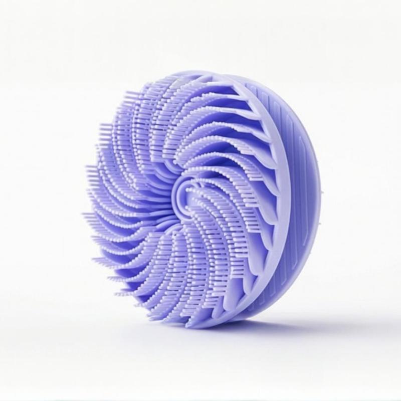 

Soft Silicone Body Scrubber – Gentle Exfoliating Shower Brush for Scalp and Skin, Ideal for Daily Bath and Massage 1