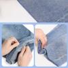 1Roll Melt Double Sided Tape Super Sticky Adhesive Clothing Fabric Seamless Seamless Iron Heating Household Repair of Various