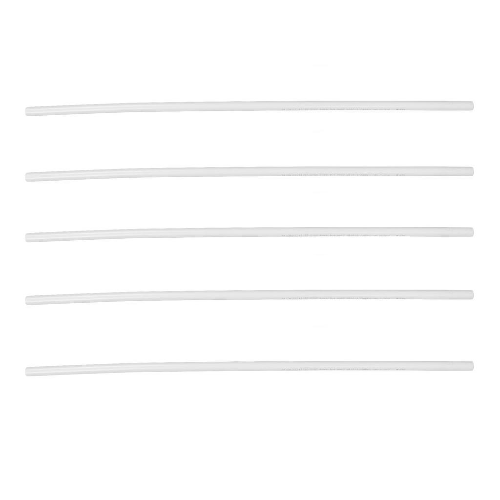 10 Pcs PVC Pipe 1m Length Pure White UV Proof Furniture Grade PVC Pipe for DIY Projects Home Garden Greenhouse