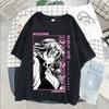 New Demon Killer Kokushibo Kanroji COTTON T-Shirt Anime Unisex Summer New Men's and Women's Streetwear