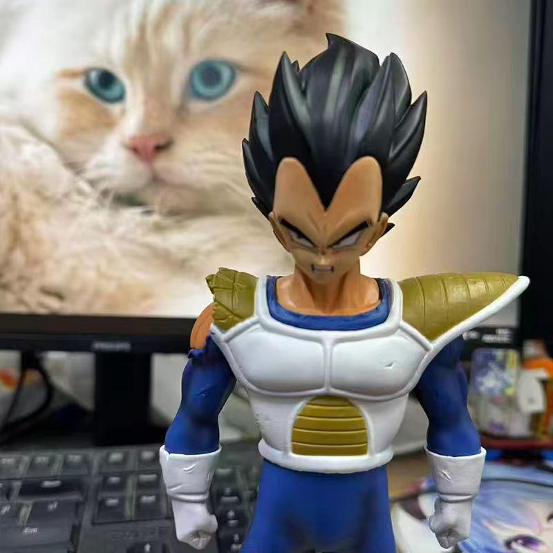 23cm/9.06inch Animation Dragon Sphere Z Vegeta Figure Super Saiyan Vegeta Action Figures Polyvinyl Chloride Statue Collector Miniature Playthings