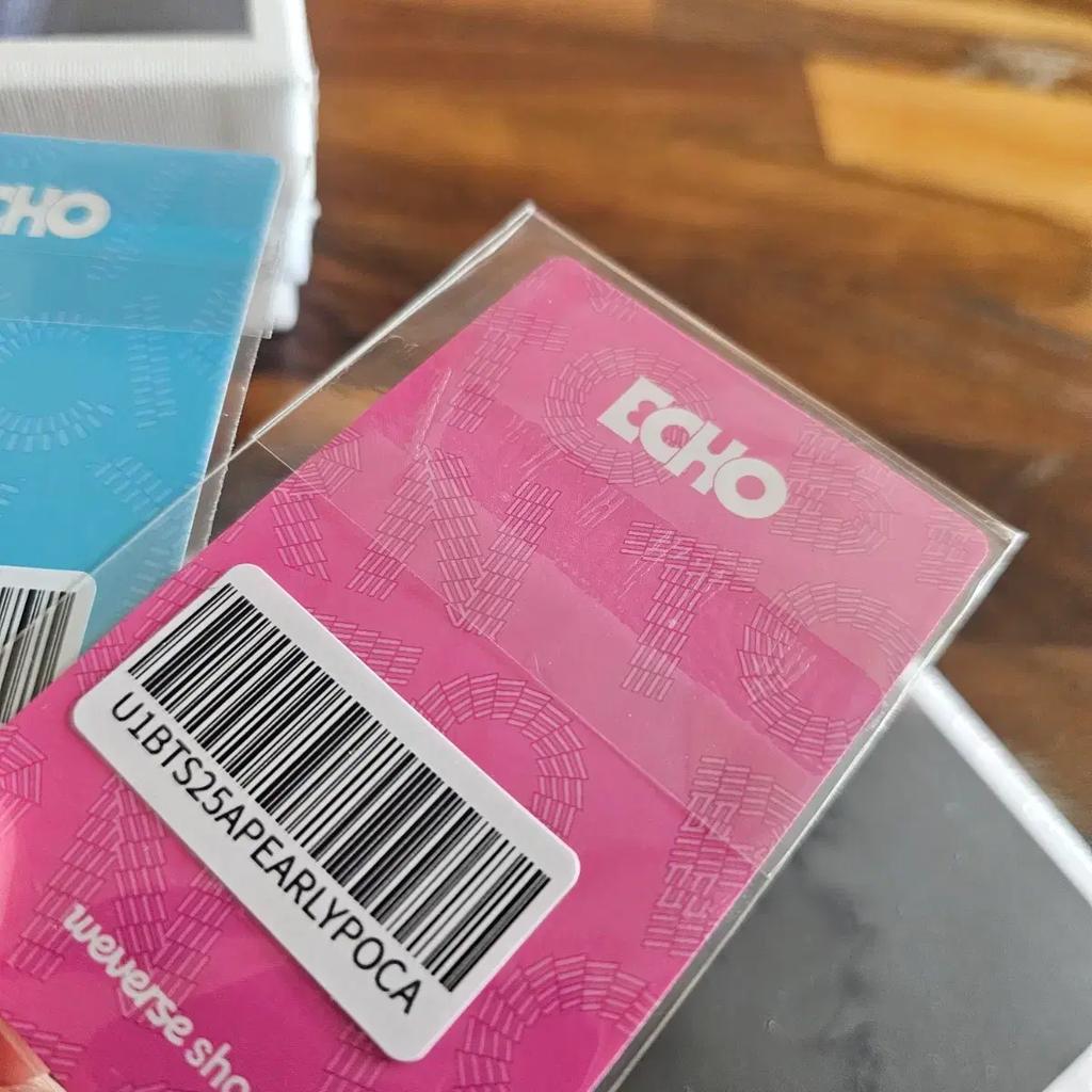 BTS (2 bonus Poka kaarten inbegrepen/ongeopend) Ishizu ECHO albumset Gebruikt