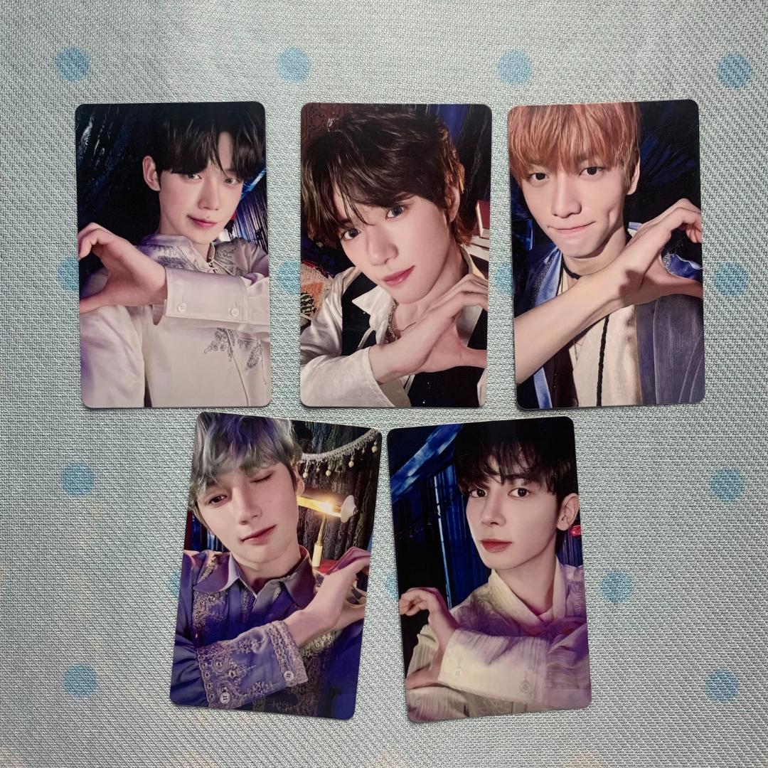

[USED] TXT moa membership FC 2024 trading cards (5 cards)