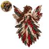 Florale Feen-Wanddekoration Blumen-Patchwork DIY-Set Schichtstoff Nähen Künstlerisches Projekt Bastelset für Erwachsene Skurrile Heimdekoration