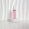 60ml Red Translucent Mousse Dispenser: Cosmetic Brush Foam Bottle for Face Wash and Travel Use