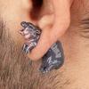 Pygmy Hippo Earrings, Handmade Moo Deng Hippo Earrings 3D Hippo Statue Earrings