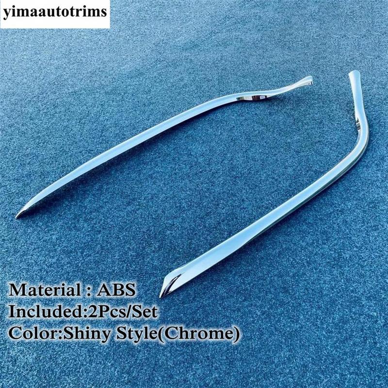 Striscia Decorativa Griglia Paraurti Anteriore Auto Copertura Finitura Accessori ABS Cromati Esterno Adatto Per Toyota Venza / Harrier - 2024