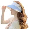 Ice Silk Adjustable UV-Protection Visor for Women - Beach, Running, Outdoor
