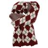 Soft and Waxy College Style Korean Style Versatile and Cute Scarf for Women Winter Warm Student Korean Version Ins Scarf for Men