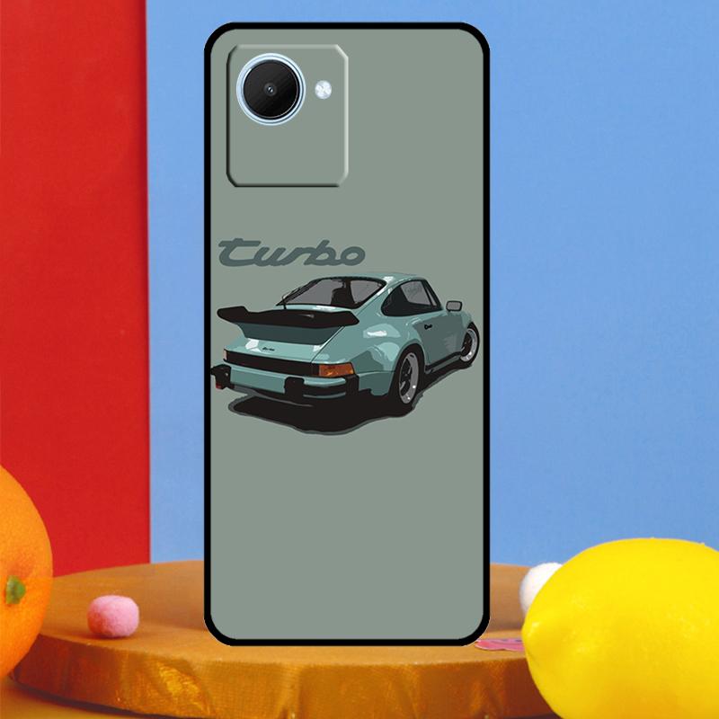 Sports Car JDM Drift For Realme GT7 Pro GT6 10 11 12 13 14 15 Pro Plus C55 C67 C63 C61 C53 C35 C65 C75 C71 Case