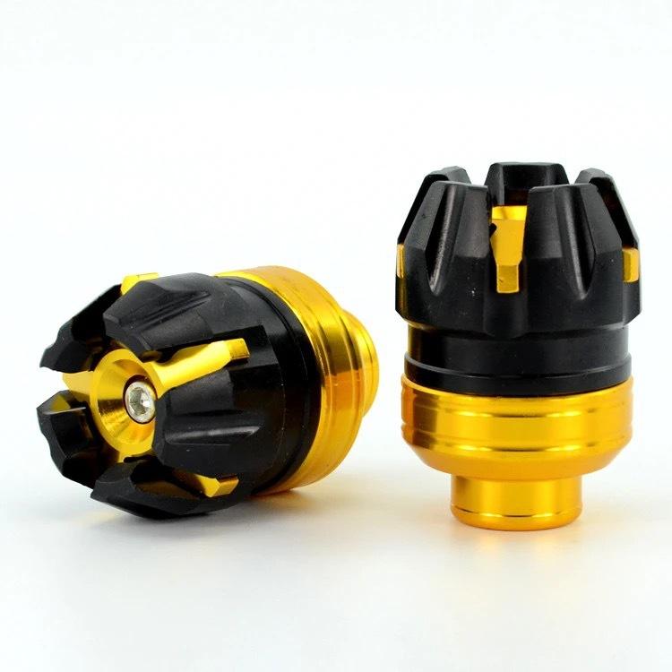 2PCs Universal Motorcycle Falling Protection Cups Aluminum Front Fork Wheel Protection Cover Crash Protector Moto Accessories