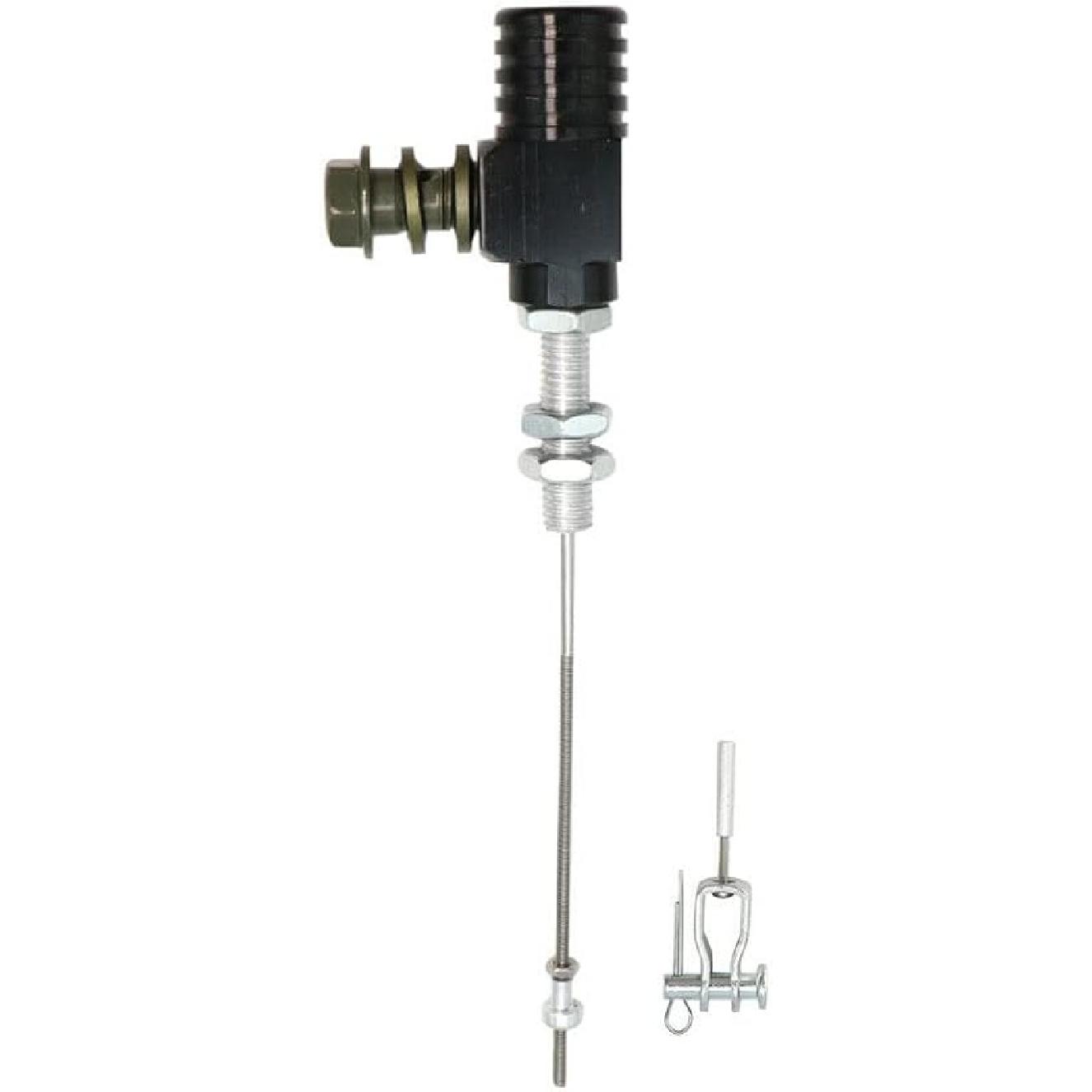 Refit Hydraulic Clutch Slave Cylinder Pull Rod Accessories, Aluminum Brake Pump Component, Universal for Most Motorcycle ATV, Black