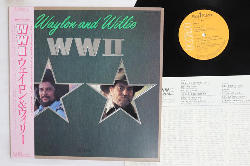 

Виниловая пластинка WAYLON WILLIE Wwii RPL8168 RCA 1983 Япония Obi КантриФолк Б/у