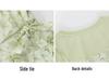 Mint Mambo Green Floral Two-Piece French Style Slim Waist Summer Dress