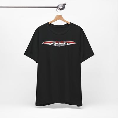 Pontiac GTO 6.5 LITRA koszulka z emblematem muscle car V8 moc vintage Unisex T-Shirt
