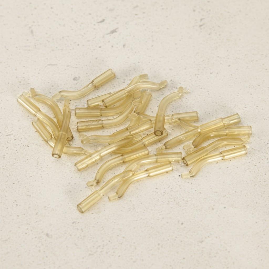 

Carp Fishing Hook Sleeve Hair Rig Aligner Anti Tangle Positioner 10 to 50PCS Fishing Tackle Accessories