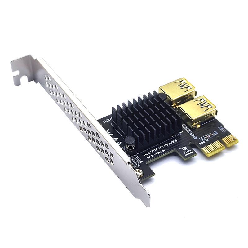 PCI-E Multi-Port USB3.0 Expansion Card Adapter (1 To 2, 4, 5, or 6 Ports)