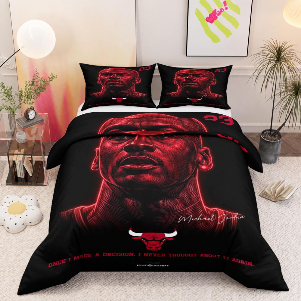 Tupac Shakur Theme Art Bedding Set (1 duvet cover, 2 pillowcases, duvet not included)