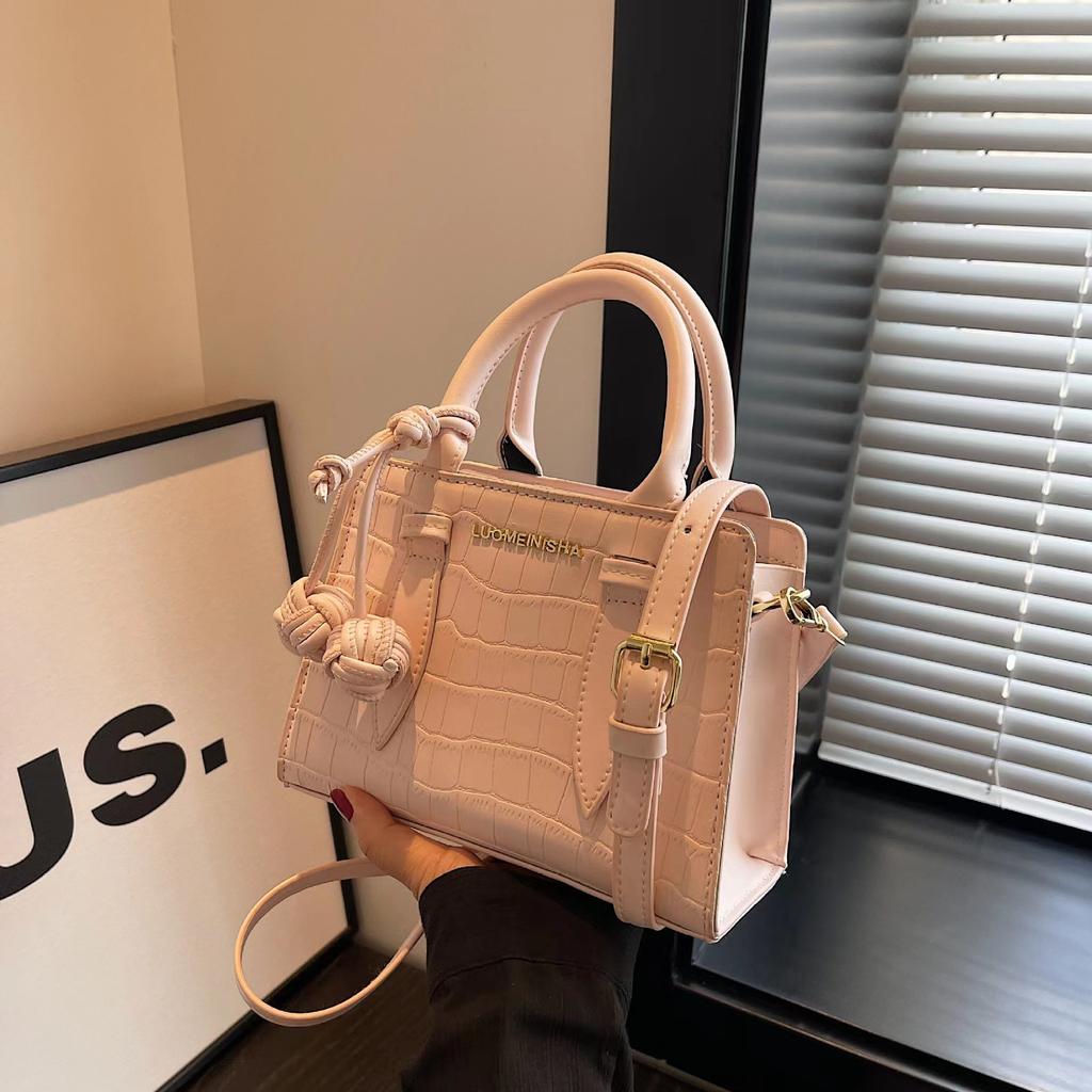 Handbag Bag Fashionable Women'S Handbag French Simple Niche Popular Shoulder Messenger Bag