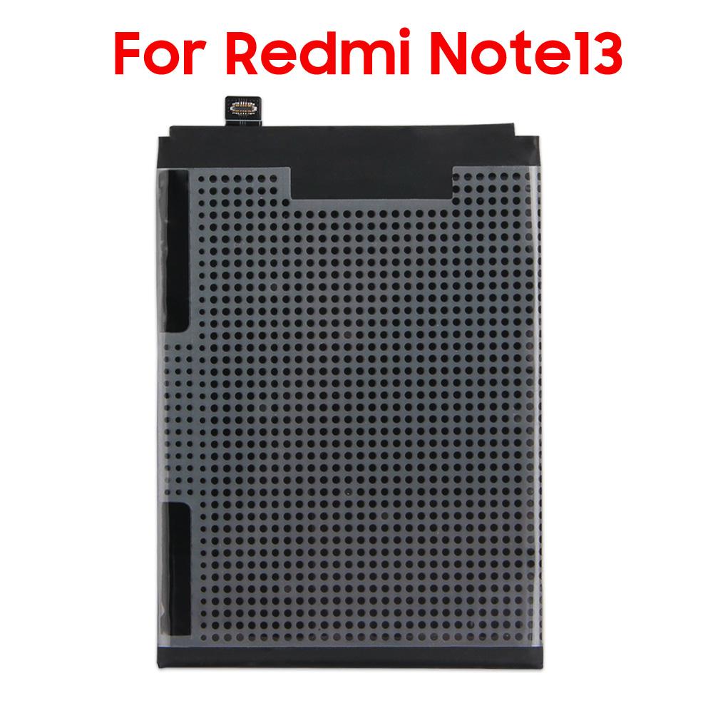 BN5P BM5V BM5U Replacement Battery For Xiaomi Redmi Note13 Redmi Note13 Pro Xiaomi Poco X6  Redmi Note13 Pro+ Phone Batteries with Tools