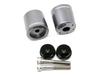 SSK Aluminum Bar End Type B Color: Titanium YAMAHA YZF-R25/R3 MT-25/03
