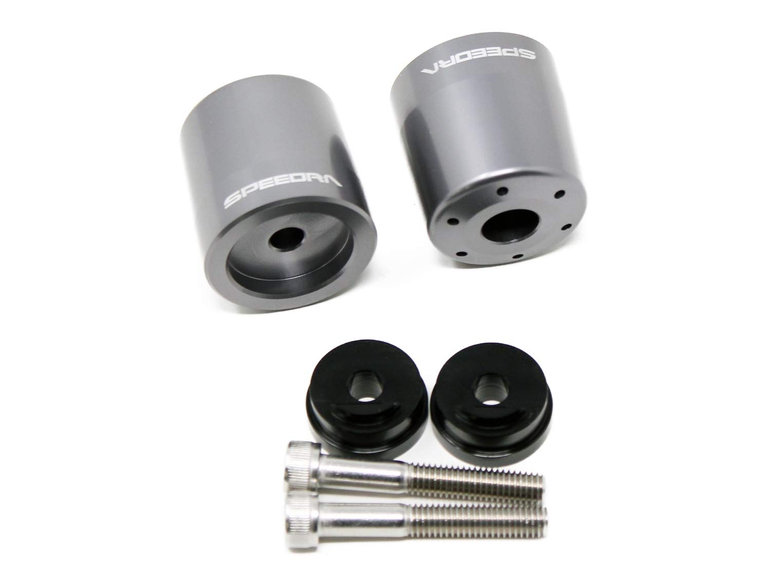 

SSK Алюминиевые заглушки руля Тип B Цвет: Титан YAMAHA YZF-R25/R3 MT-25/03