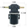 12V 24V 80WAutomobile Electric Oil Pump High-power Diesel Truck Oil Pump High-flow Electric Pump Oil Suction Pump Drenching Pump