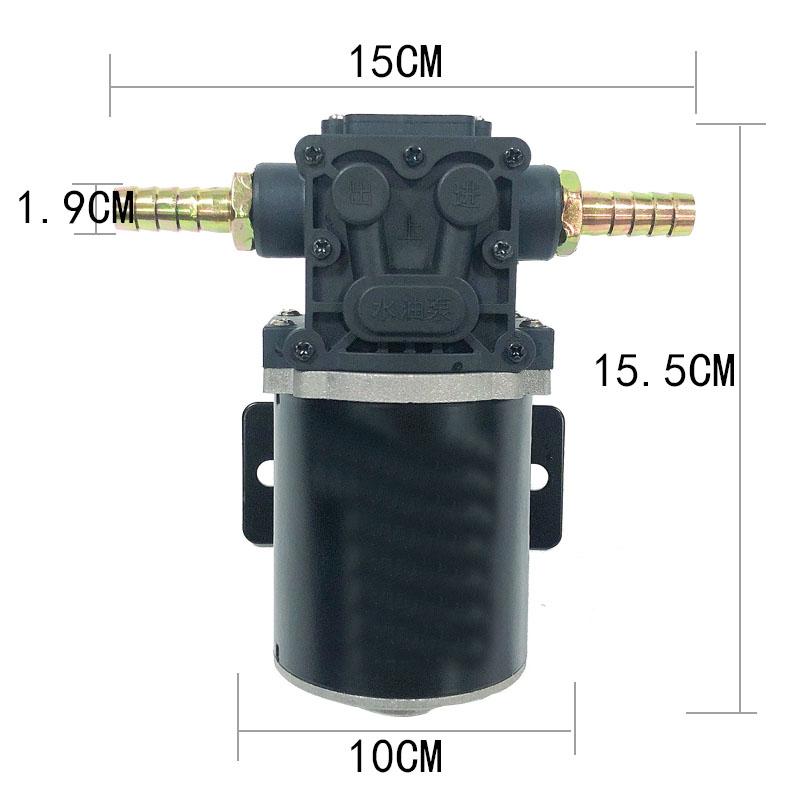 12V 24V 80WAutomobile Electric Oil Pump High-power Diesel Truck Oil Pump High-flow Electric Pump Oil Suction Pump Drenching Pump