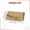 8 Slots Roll up Storage Bag Tool Pouch Hardware Tools Organizer Holder for Carving Knives Outdoor