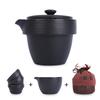 Ceramic Tea Set – black