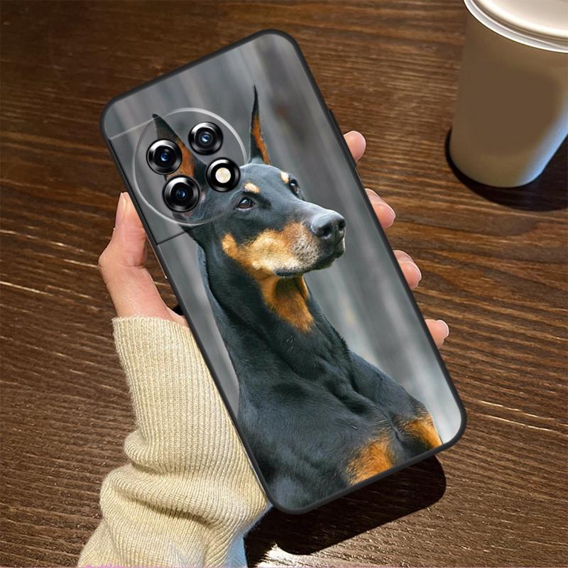 Dachshund Doberman Dog Case For OnePlus 13T 10T 8T 10R 13R 15 R 13 12 11 9 10 Pro Nord CE 5 2 3 4 Lite N20 N30 Cover