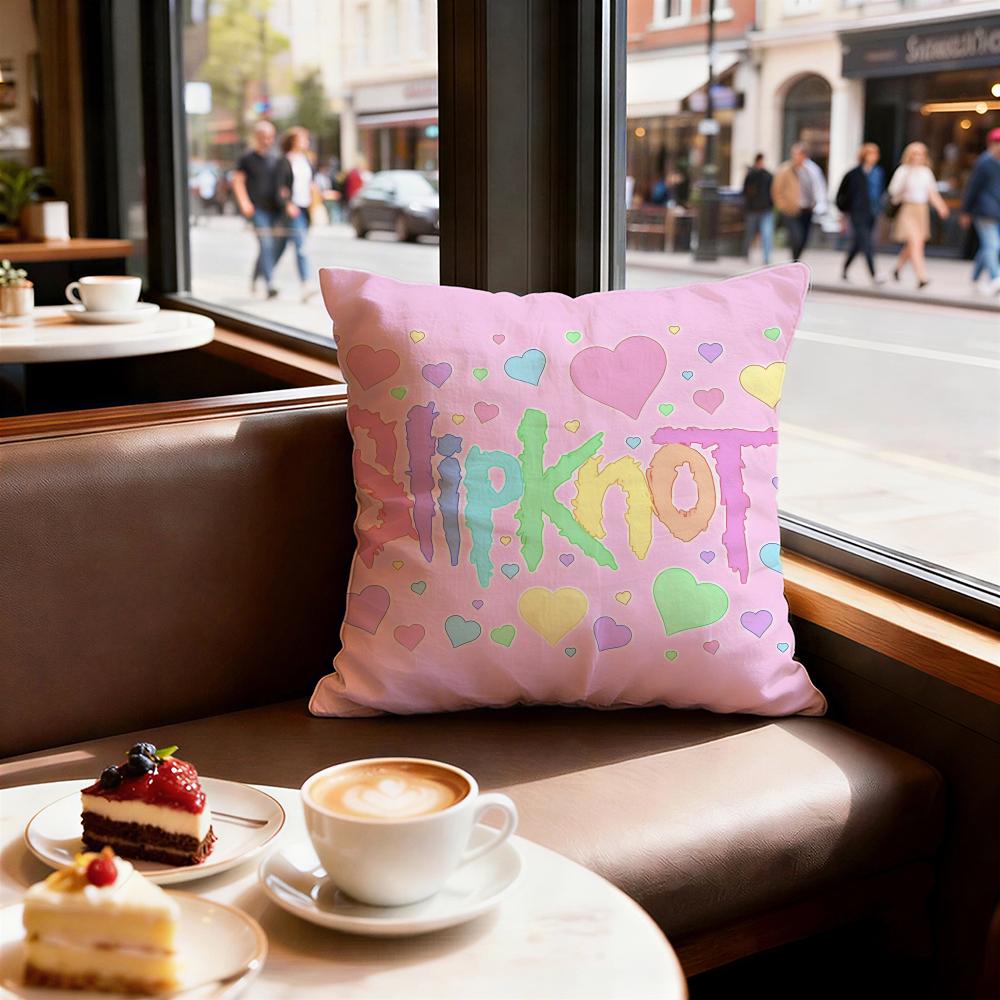 Music Slipknot Cushion Cover Decorative Cushions Covers Cover Sofa X Pillow Piece X X Pillowcase