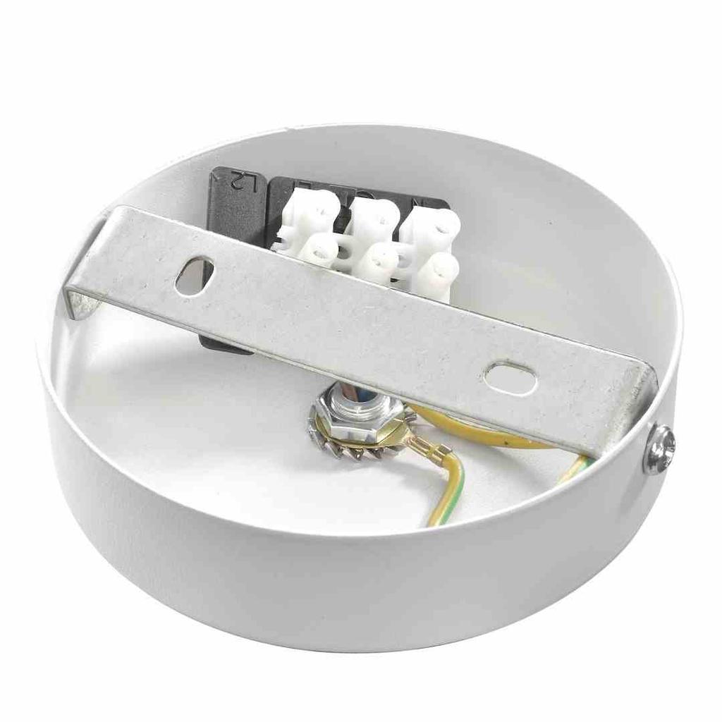 Taylor White Hanging Lamp 1Xe27 60W