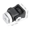 Mini Hot Shoe Mount Monitor Microphone Flash Holder 14 Inch Screw Camera Bracket