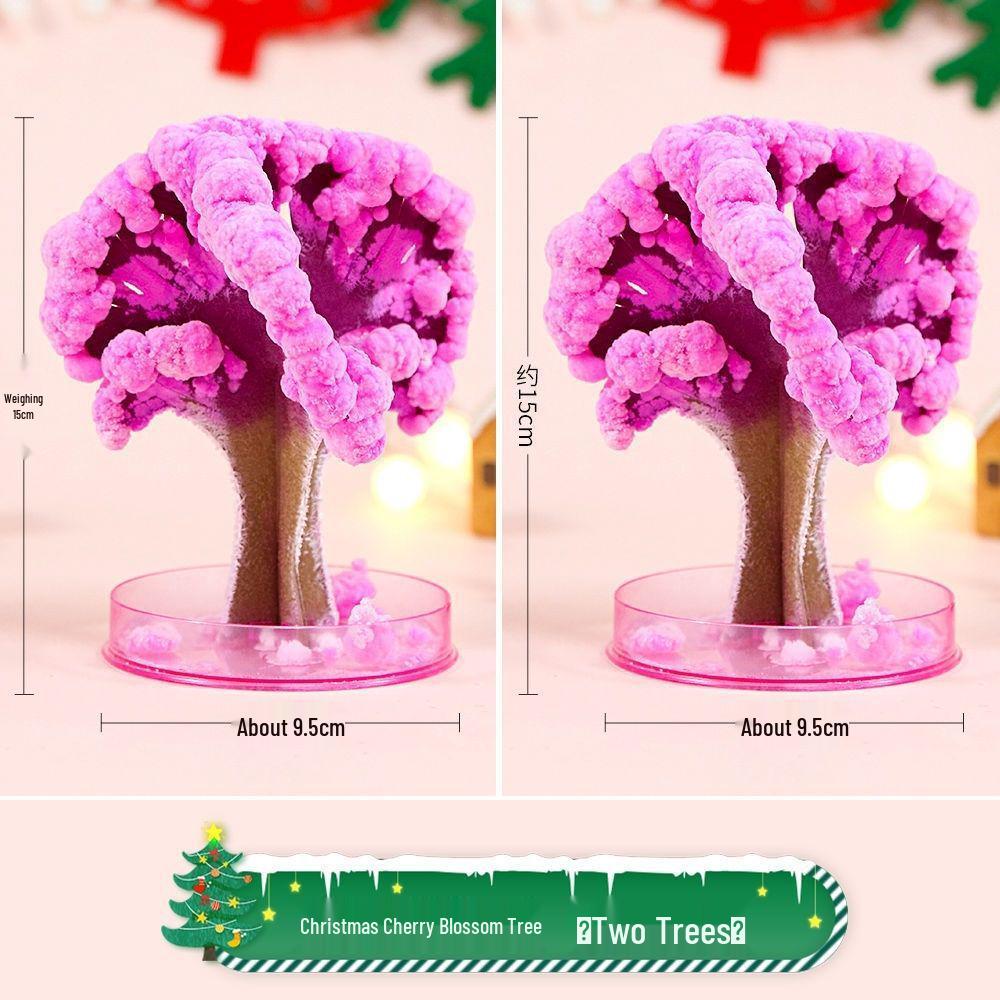 Magic Water Crystal Christmas Tree Blossom